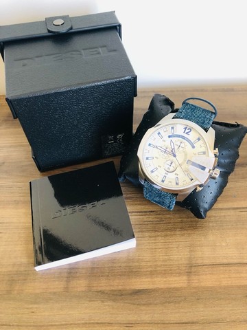 Relógio diesel dz4511 mega chief safira - Foto 2