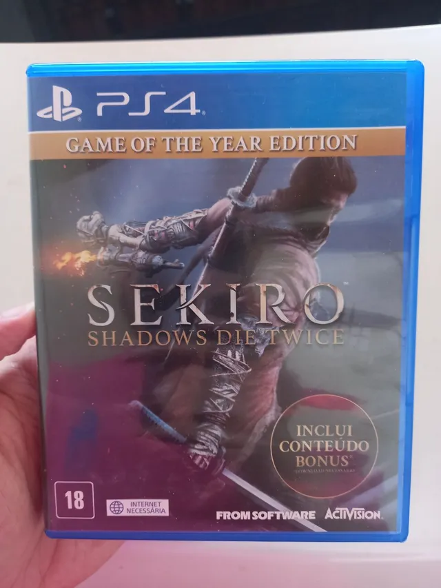 Sekiro Shadows Die Twice Ps4, Jogo de Videogame From Software Usado  66353869