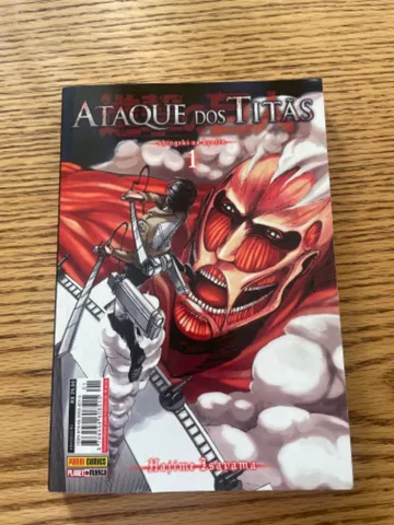 Ataque dos Titãs (Attack on Titan - shingeki no kyojin) Mangá Novo Lacrado  (Volumes 18,28,29)