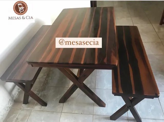 Jogo de mesa e cadeira entrego  - Foto 4