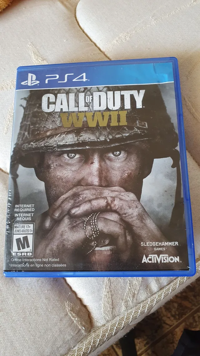 Jogo Call Of Duty Ww2 Ps4 Original Mídia Física Seminovo