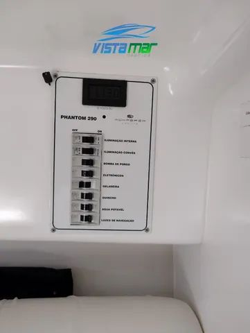Lancha Phantom 30 pés (Ñ Focker, real, coral, ventura, nx, NHD, fs, mestra) - Foto 12