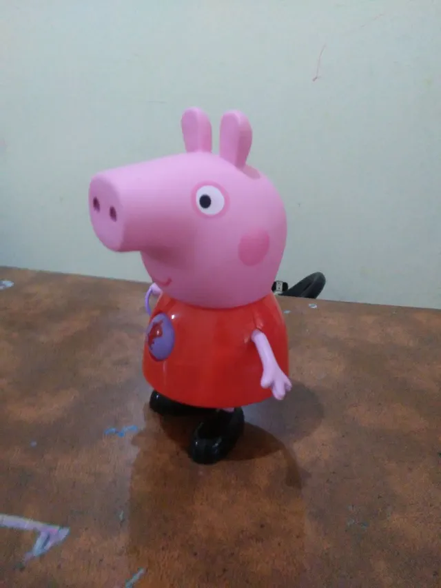 Casa Gigante Da Peppa Pig 55 Cm Com Peppa E George Inclusos - Ri Happy