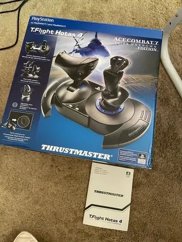 controle para jogo de avião no PS4 da Thrustmaster - Videogames - Asa  Norte, Brasília 1259188538