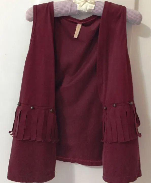 Pacotinho 2 Blusas e 1 Colete_Tam.10 - Foto 5