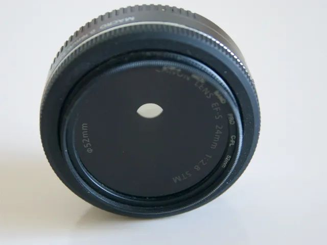 Lente Canon EF-S 24mm f/2.8 STM + Filtro ND ZOMEI - Promoção Imperdível! - Foto 3