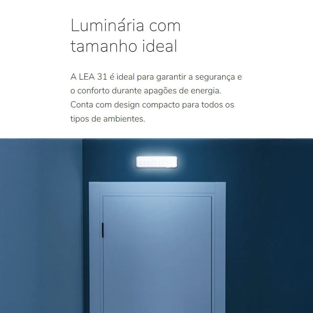 Luminária de Emergência Intelbras - Foto 5