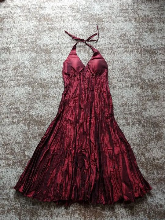 Vestido de Festa Longete Vinho - Foto 2