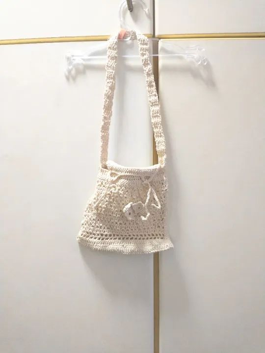 Bolsa infantil de crochê 