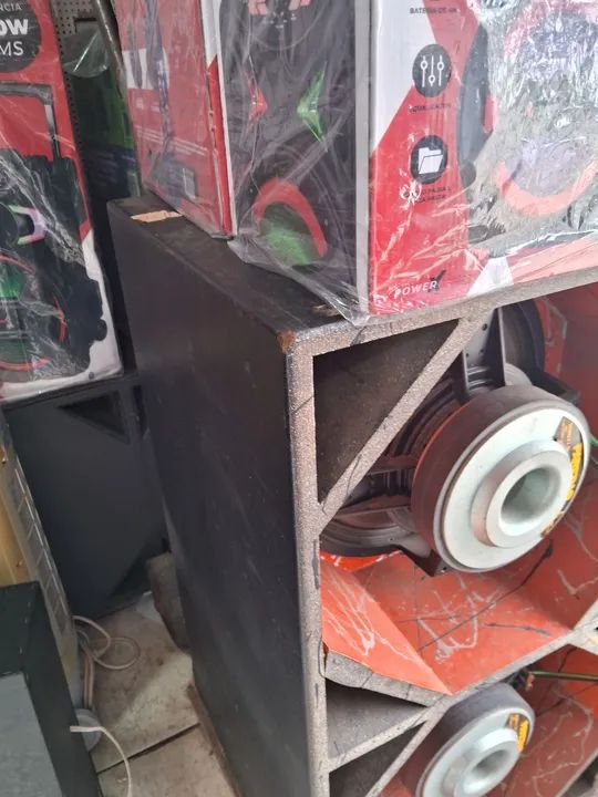 Caixa de Som para Carro - 15 Polegadas - 2 Woofers - Potente - Foto 4