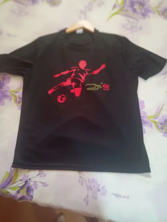 Camiseta comemoração 60 Anos do Zico 