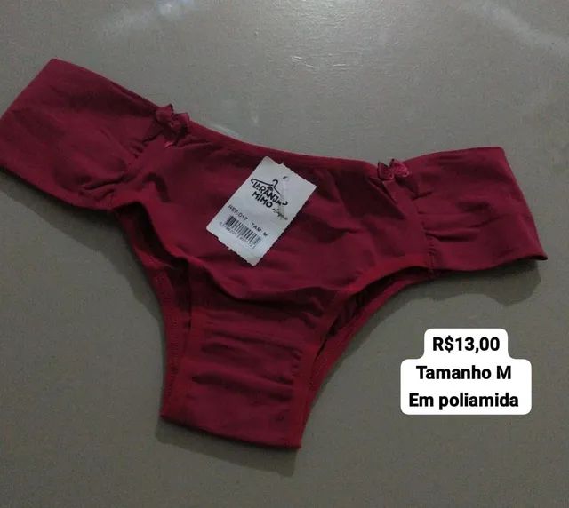 Calcinhas lindas e maravilhosas tamanho M e G