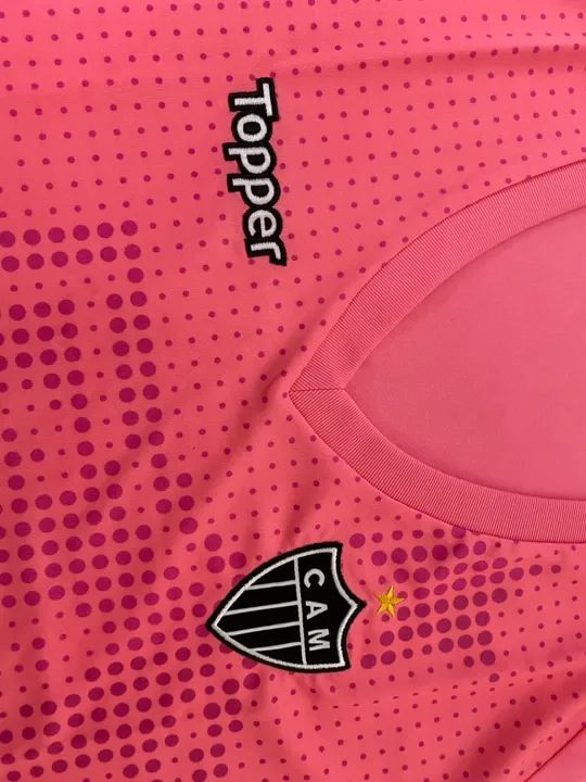 Camisa Atlético outubro Rosa  - Foto 5