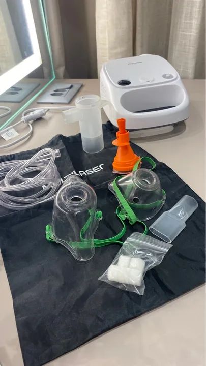 Inalador Compressor Multilaser - Foto 3