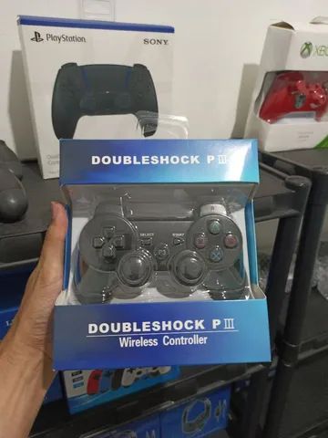 Controle PS3 Doubleshock sem fio - PLAYHOUSE 