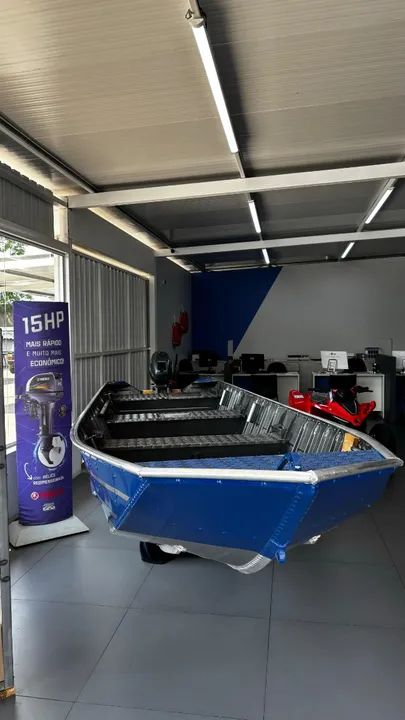 Barco de Pesca 5.5 semi chato Boat Brasil  - Foto 3