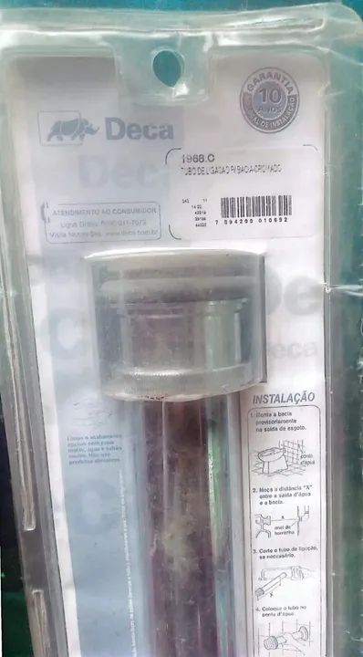 Tubo de Ligação Deca 197mm 15 unidades