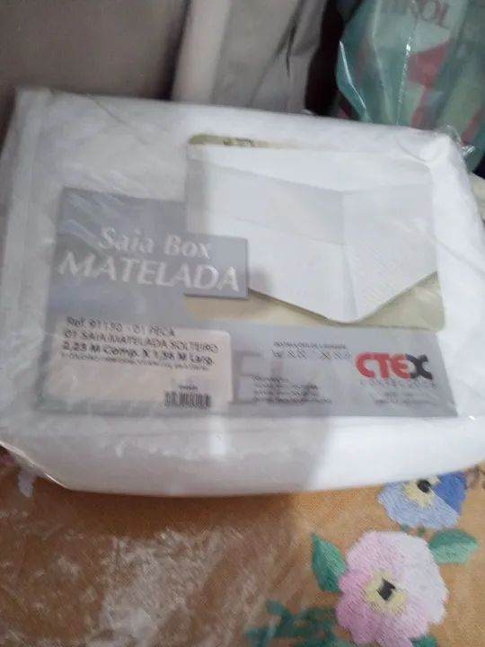 Saia Box Matelada Solteiro - Ctex