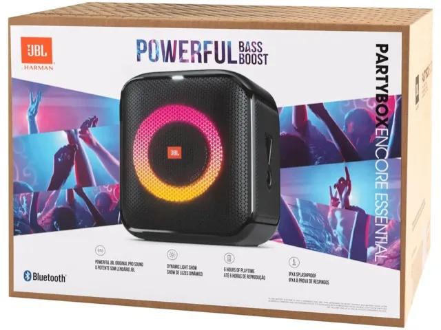 JBL PartyBox Encore 2 - Caixa de Som Bluetooth Com 2 Microfones zero na caixa lacrada !!!