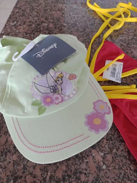 Biquíni infantil e boné  - Foto 5