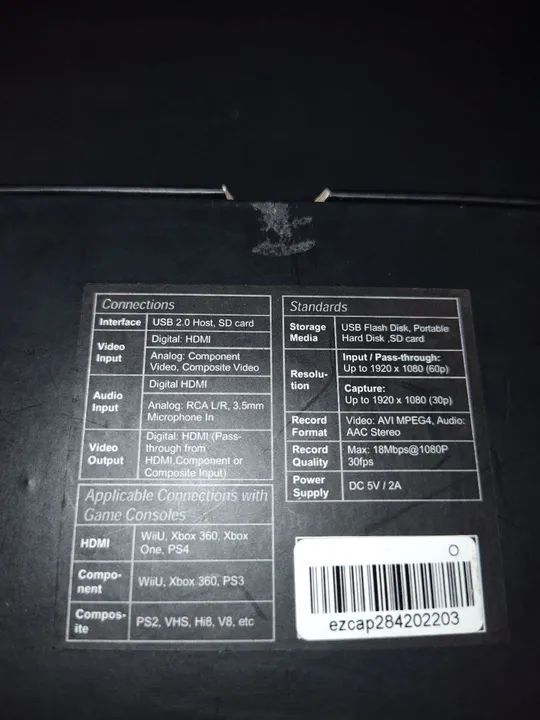 Placa Captura Ez284 Fullhd 1080p Gameplay Streaming Gamer - Foto 6