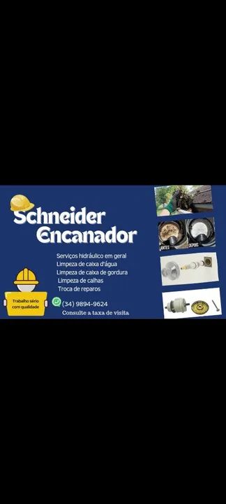 Encanador profissional - Schneider Encanador