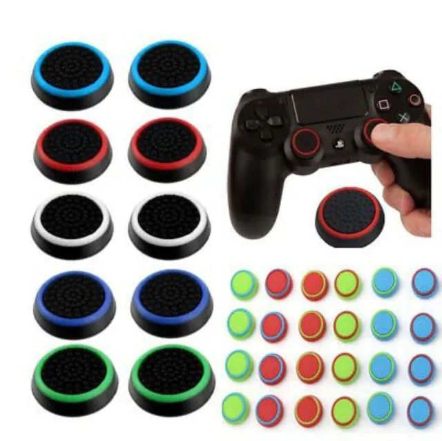 Par de grips para ctrle com analógicos ps4 Xbox etc