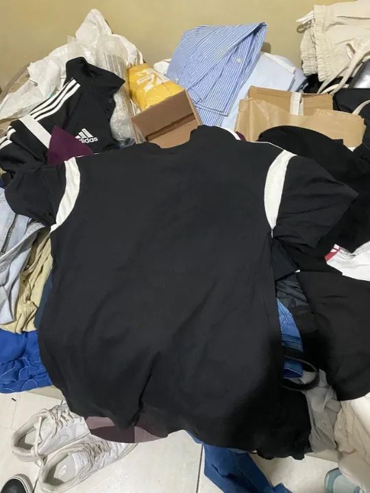 Camiseta Adidas M CB Preta - Foto 4