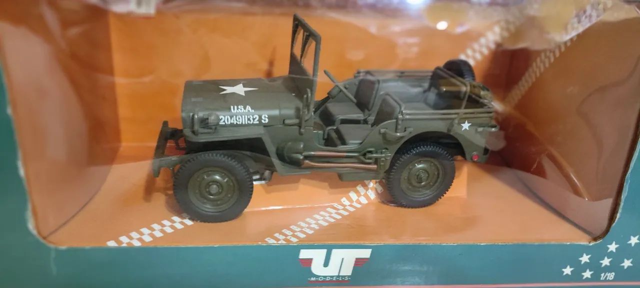 Jeep Militar UT - 1:18 - Foto 3