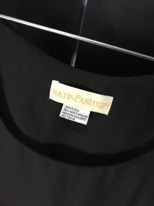 Blusa regatinha preta - Foto 3