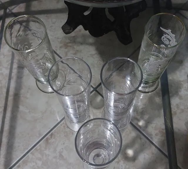 Antigas Taças em Cristal  - Foto 3
