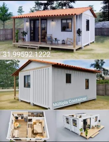 Casa container diversos medidas e modelos rapidez e qualidade ZAP *  - Foto 6