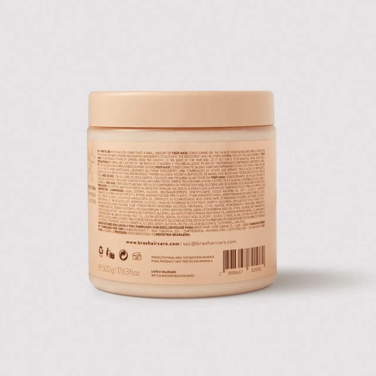 Máscara de Hidratação Brae Fiber Mask -  efeito tea - Foto 2