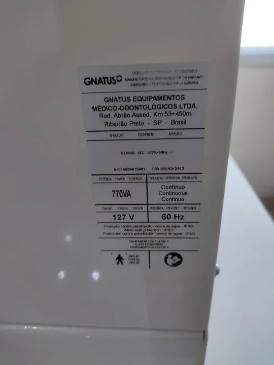 Barato! Bomba sucção a vácuo Biovac Sec Gnatus  - Foto 5
