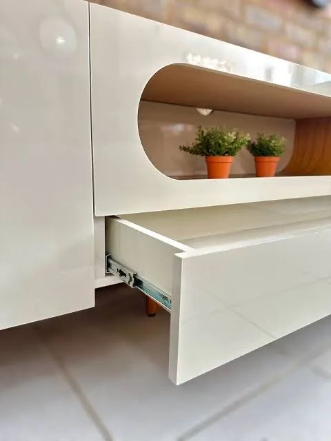 Rack nobre com Led 210CM com pés retrô - ENTREGA HOJE !!!  - Foto 2