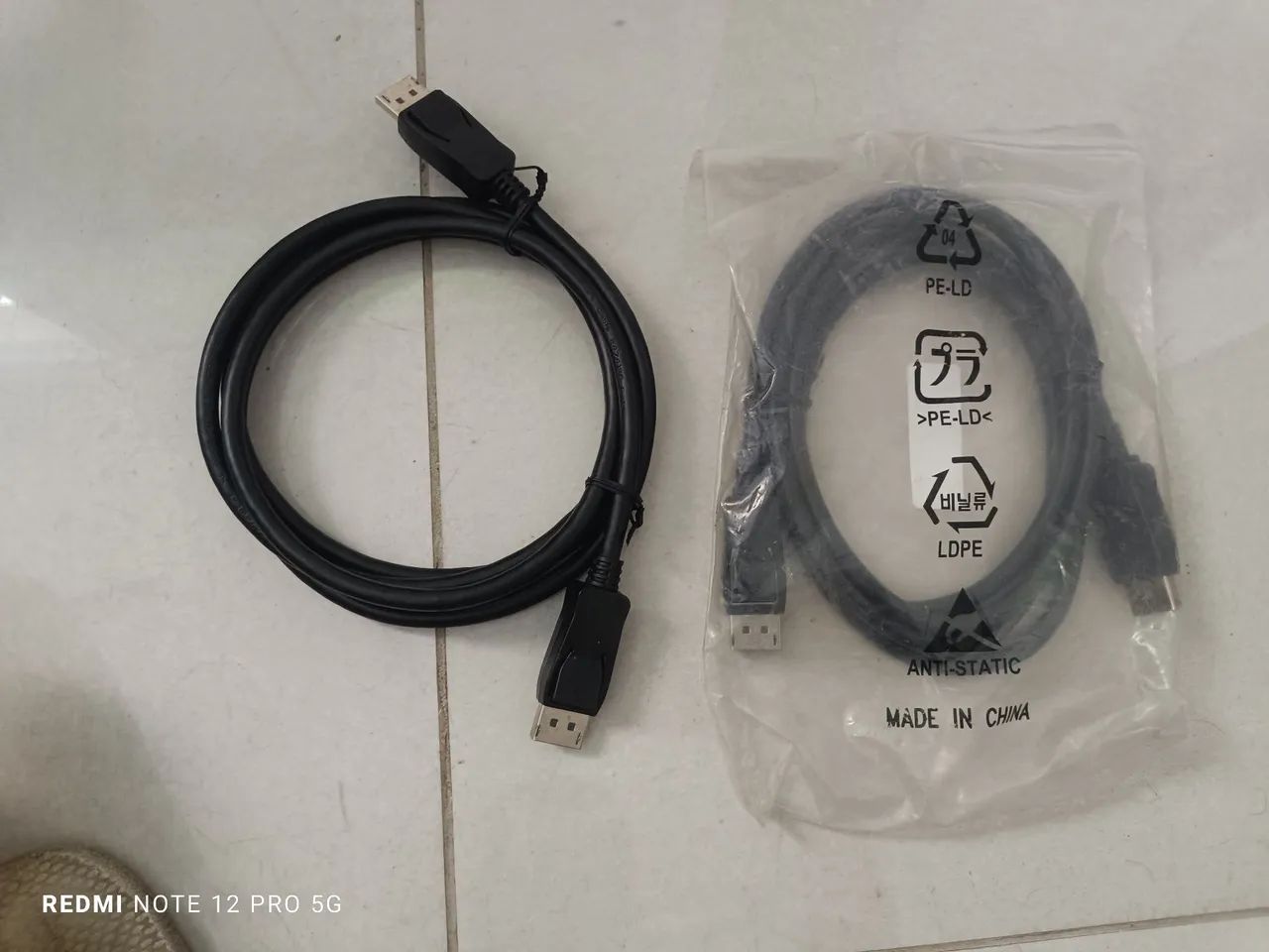 Cabo Displayport x Displayport Full hd 1,5m