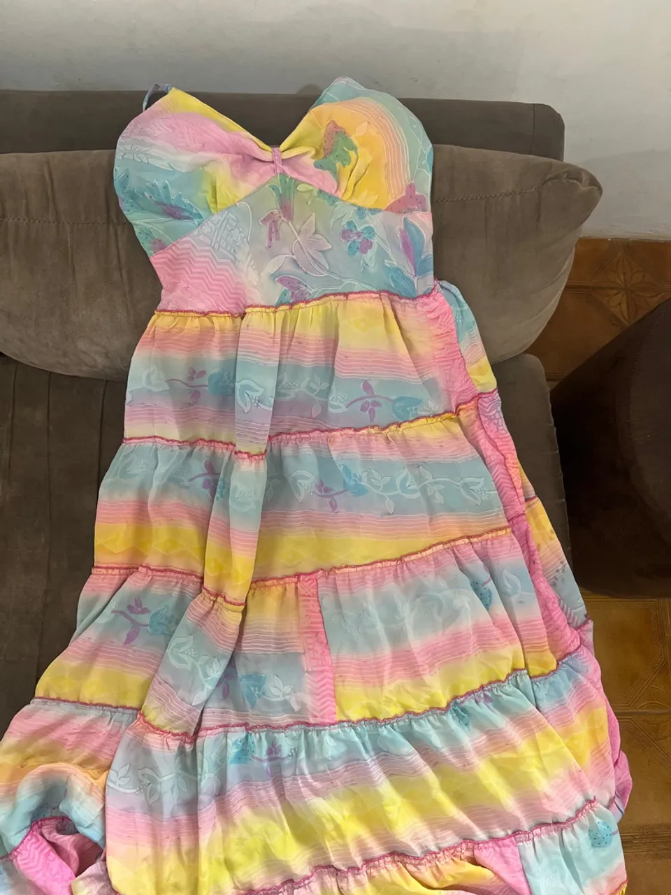 Vestido colorido