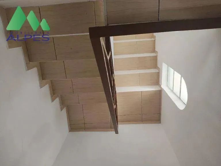 Sobrado com 3 dormitórios para alugar, 100 m² por R$ 2.221,59/mês - Boqueirão - Curitiba/P - Foto 3