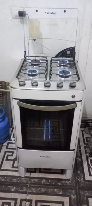 Fogão 4 Bocas Esmaltec entrego
