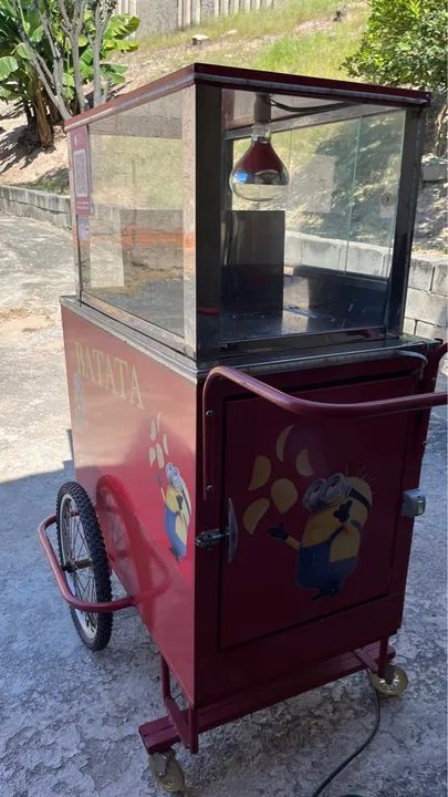 Carrinho de Pipoca ou batata Completo - Foto 4