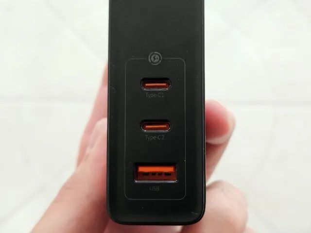 Carregador Baseus 140W GaN USB-C PD 3.1 e USB-A - Foto 4