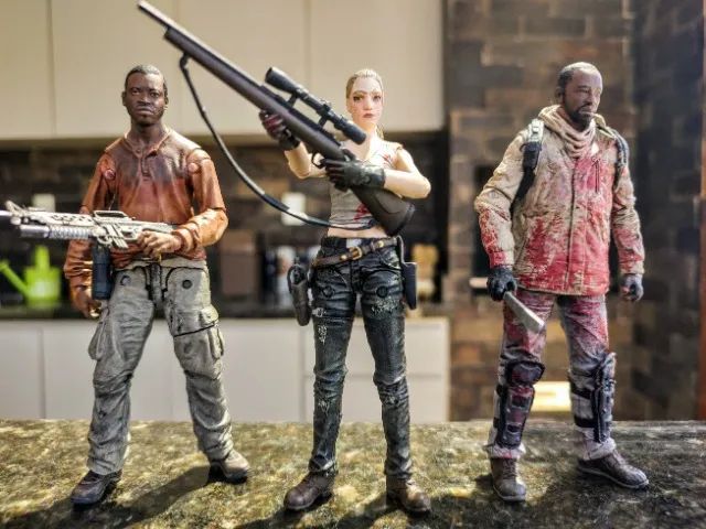 The Walking Dead Bonecos Coleção McFarlane Action Figures  - Foto 4