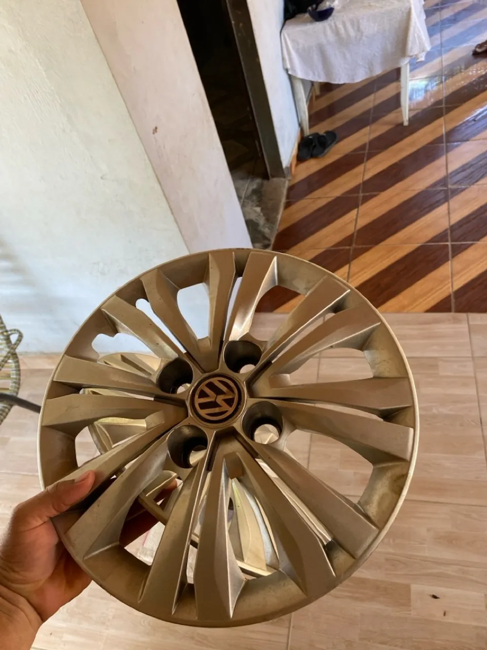 4 Calotas VW Original - Design Moderno