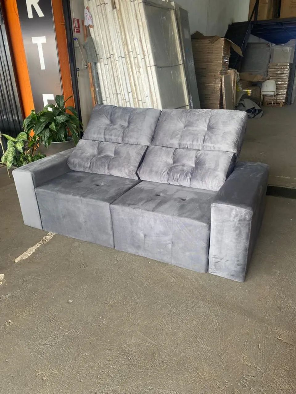 Sofá retrátil 2 lugares  - Foto 2