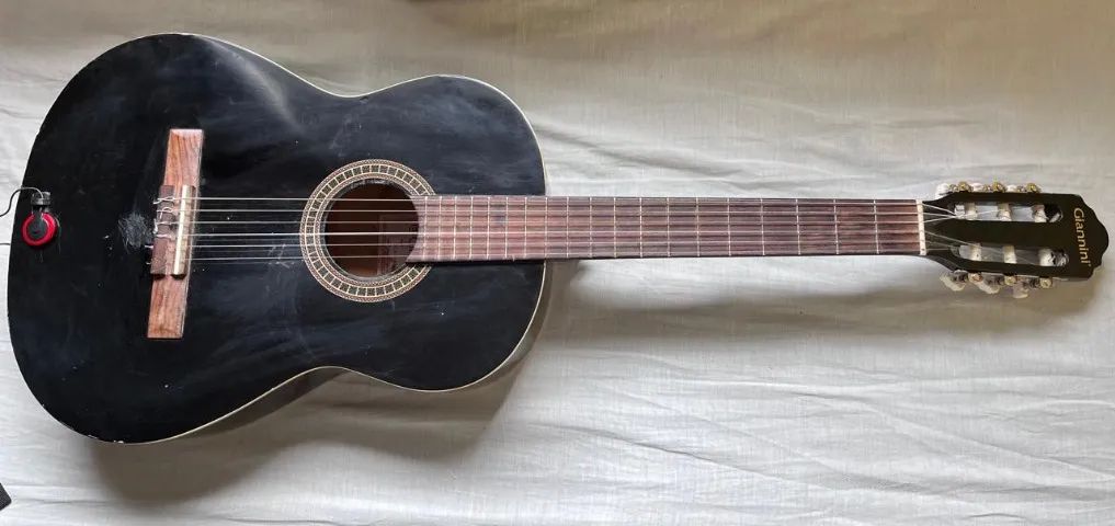 Violão Giannini Iniciante com Captador mod. GCX-15BK