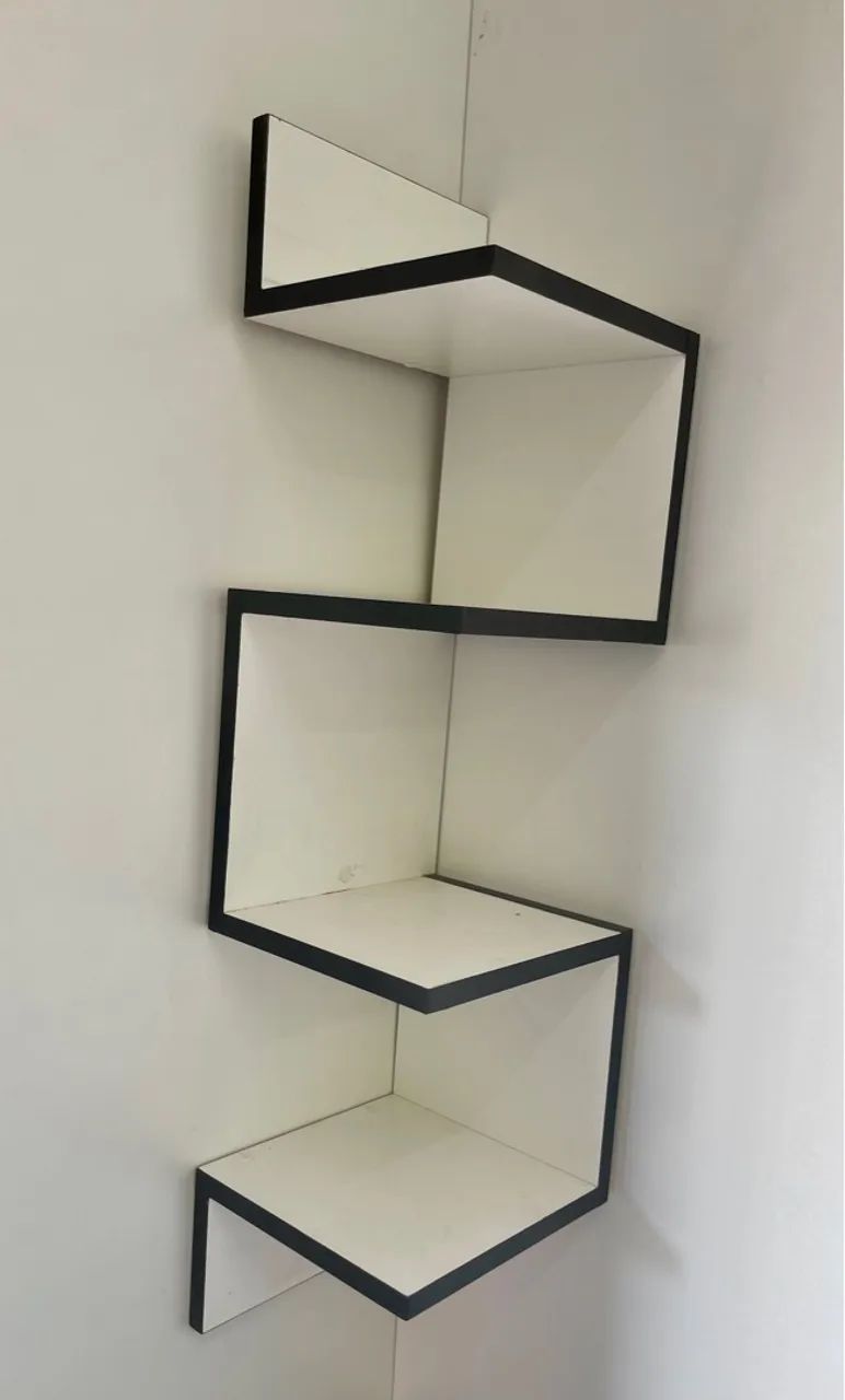 Nicho de canto de parede em MDF 15mm 