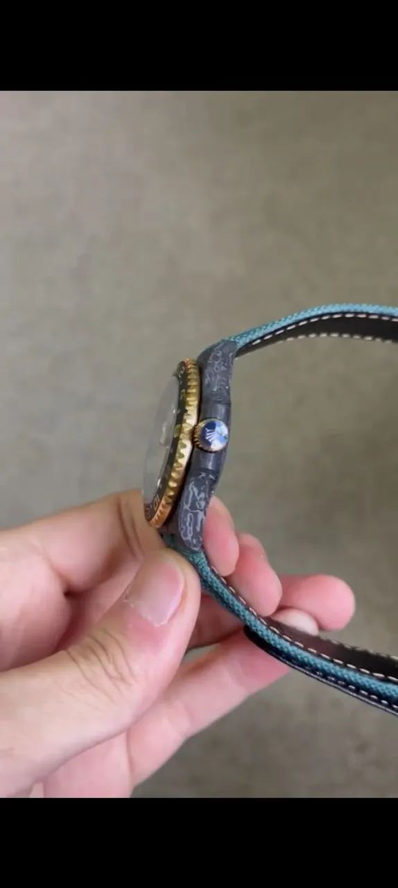ROLEX GMT-Master 40mm- Fibra de Carbono/ Super Clone  - Foto 2
