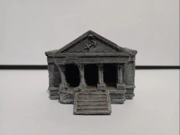 Miniatura casa de sagitário - Os Cavaleiros do Zodíaco 