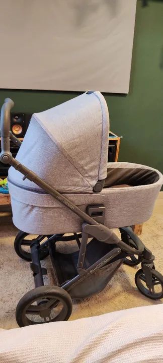 Carrinho de bebê ABC + Cadeirinha! - Foto 2