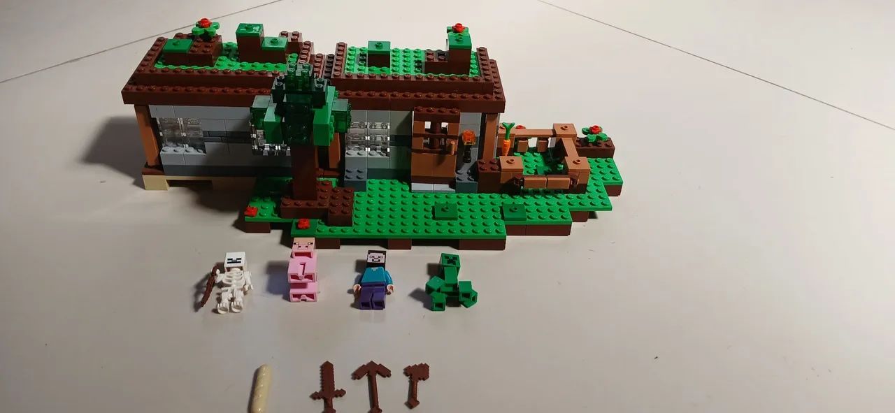 Lego Minecraft - Primeira casa - Foto 4